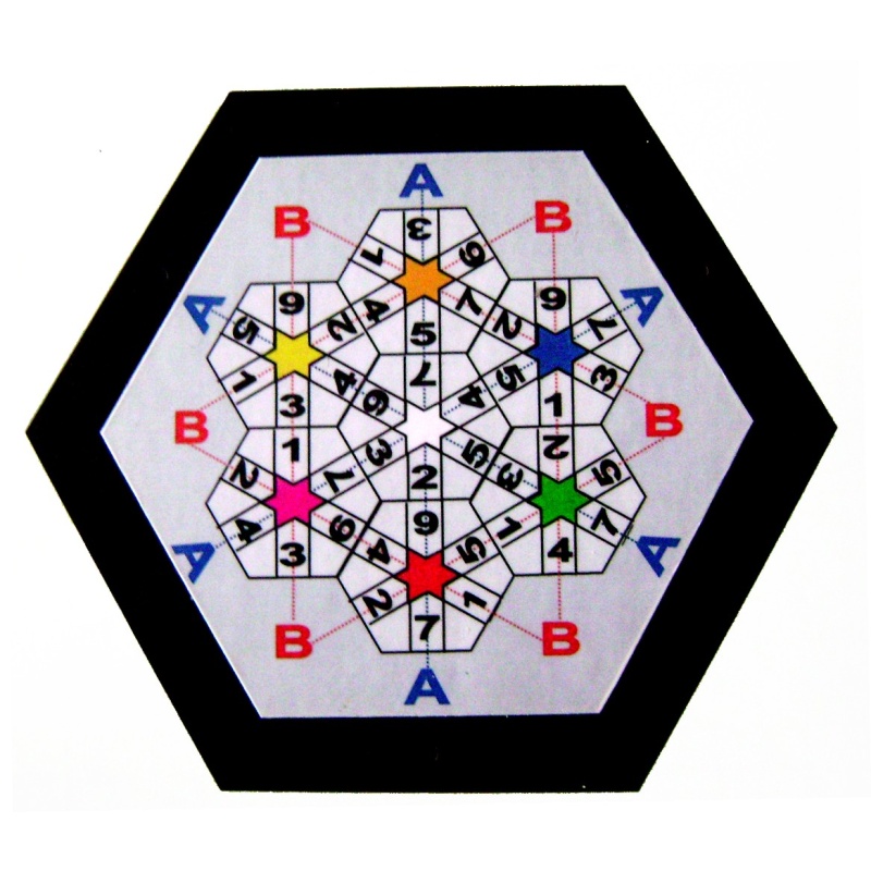 21 HEXAGONS (c) Ton Delsin