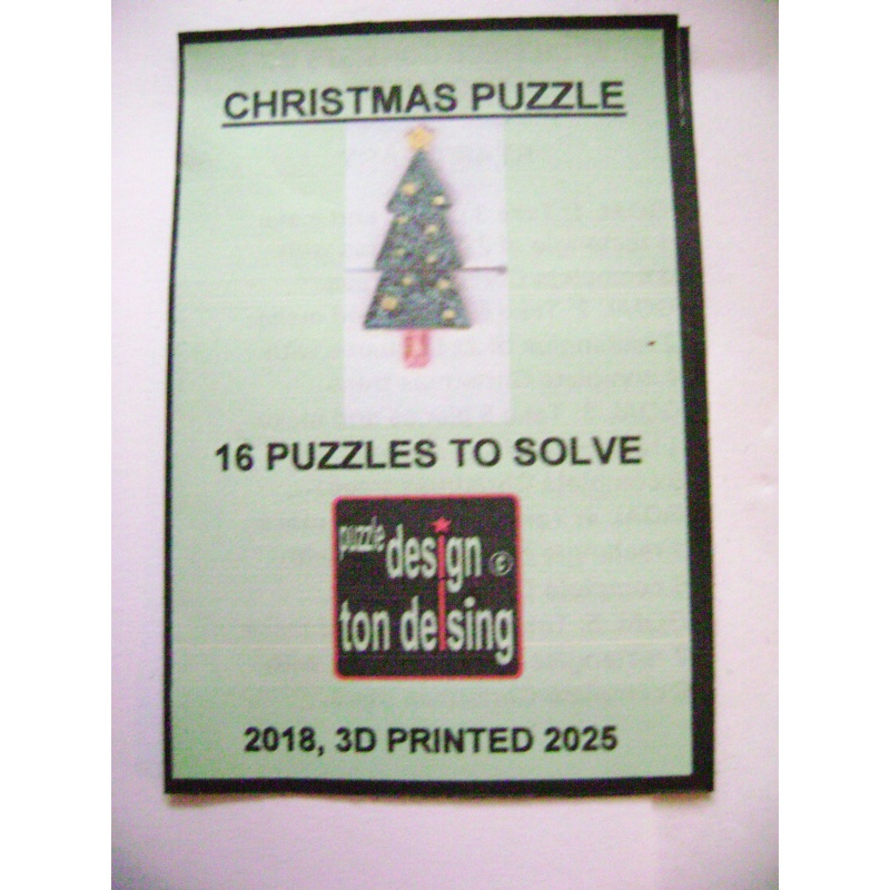CHRISTMAS puzzle (c) Ton Delsing