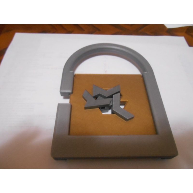 Dinilock #1, plastic lock - Diniar Namdarian