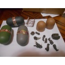 4D Dinosaur puzzles in eggs, B&P/Fame Master