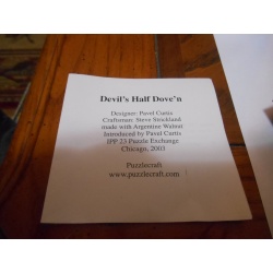 Devil's Half Dove'n - Pavel Curtis/Strickland