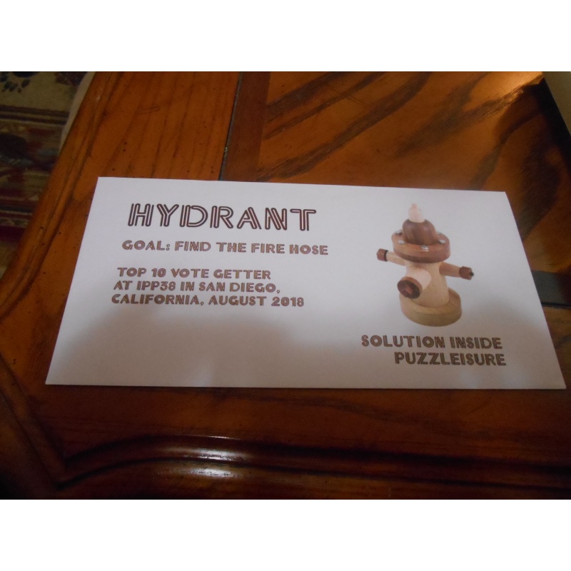 Fire Hydrant, by Stephan Baumegger of Puzzle Leisure