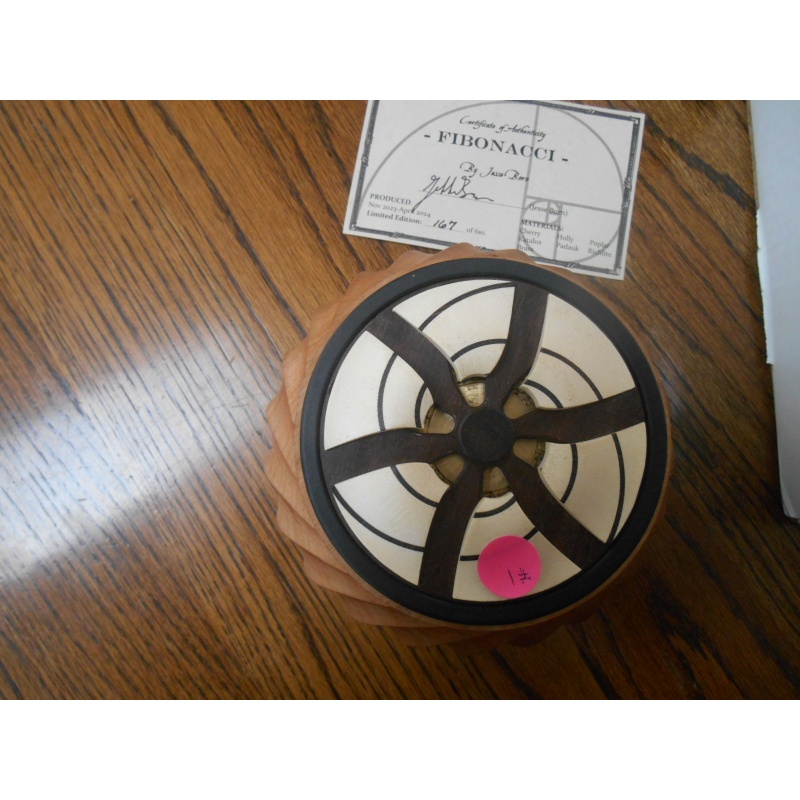 Fibonacci puzzle box by Jesse Born, #167