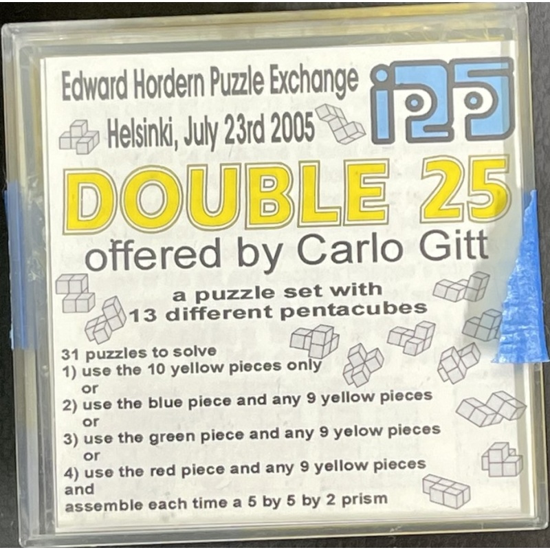 Double 25 by Carlo Gitt - IPP 25 Exchange