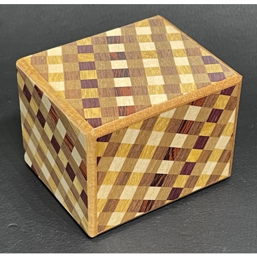 Double Puzzle Box by Hiroyuki Oka (Karakuri) - AWESOME
