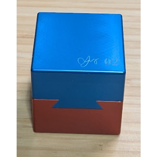 Dovetail Cube #2 by Wil Strijbos