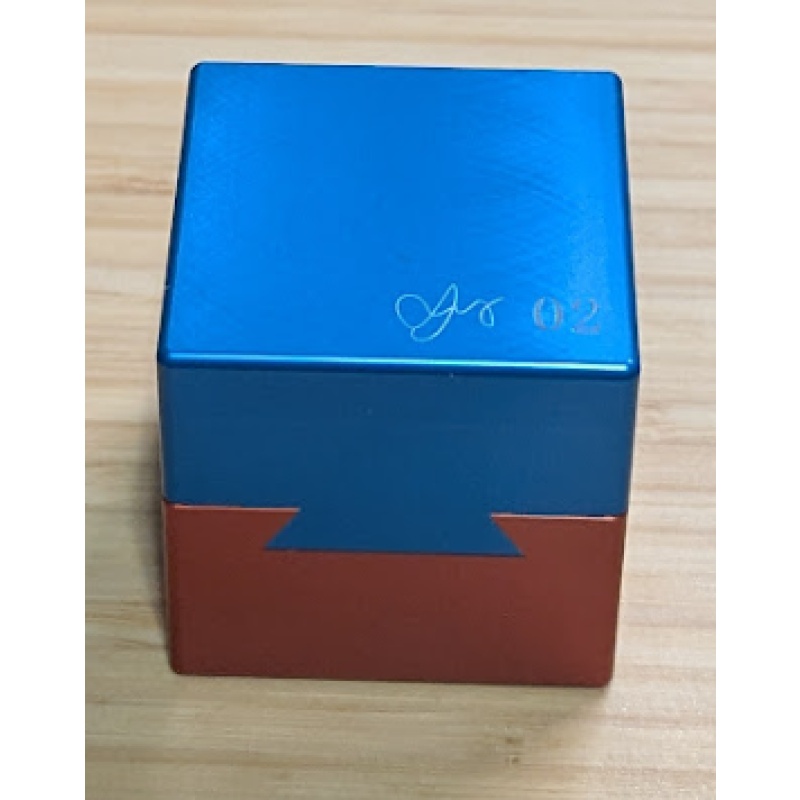 Dovetail Cube #2 by Wil Strijbos