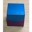 Dovetail Cube #3 by Wil Strijbos