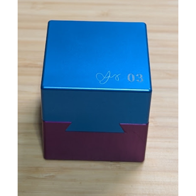 Dovetail Cube #3 by Wil Strijbos