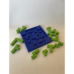 Printed Plastic Puzzle Lot