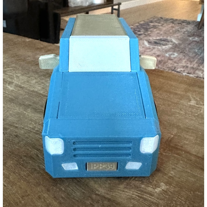 Slammed Car - 3D Print