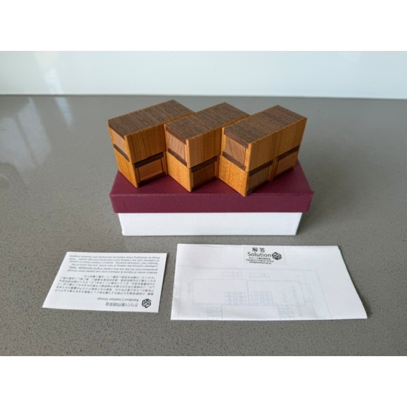 Fractal Drawer (5-unit) by Hiroshi Iwahara (RF-88)