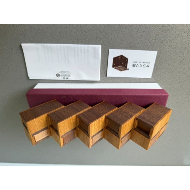 Fractal Drawer (9-unit) by Hiroshi Iwahara (RF-89)