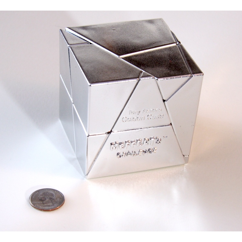 Meffert's Golden Cube - silver version