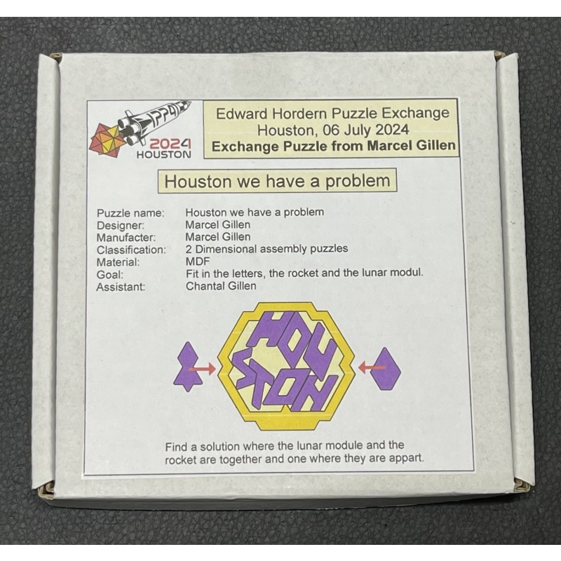 Houston we have a problem - Marcel Gillen exchange