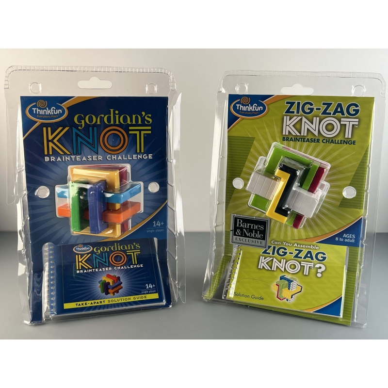 ThinkFun Gordion's Knot & Zig Zag Knot