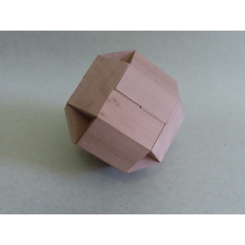 Pussycat x9 Assembly Burr Puzzles - Mini Black and White Versions