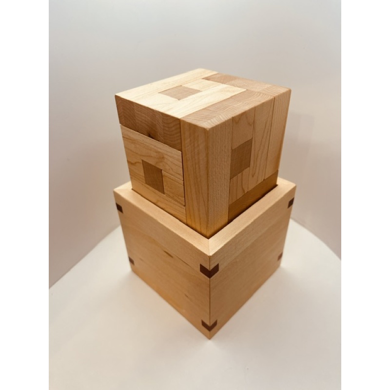 Holey Squares Cube - Trevor Wood by John Devost