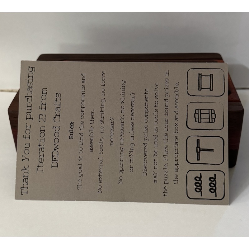 Iteration 23 by DEDwood Crafts