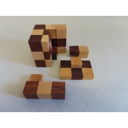 Two-Way checkerboard Cube Dissection (IPP19 exchange)