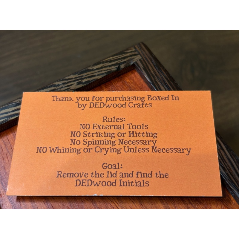 Boxed In by DEDWood Crafts