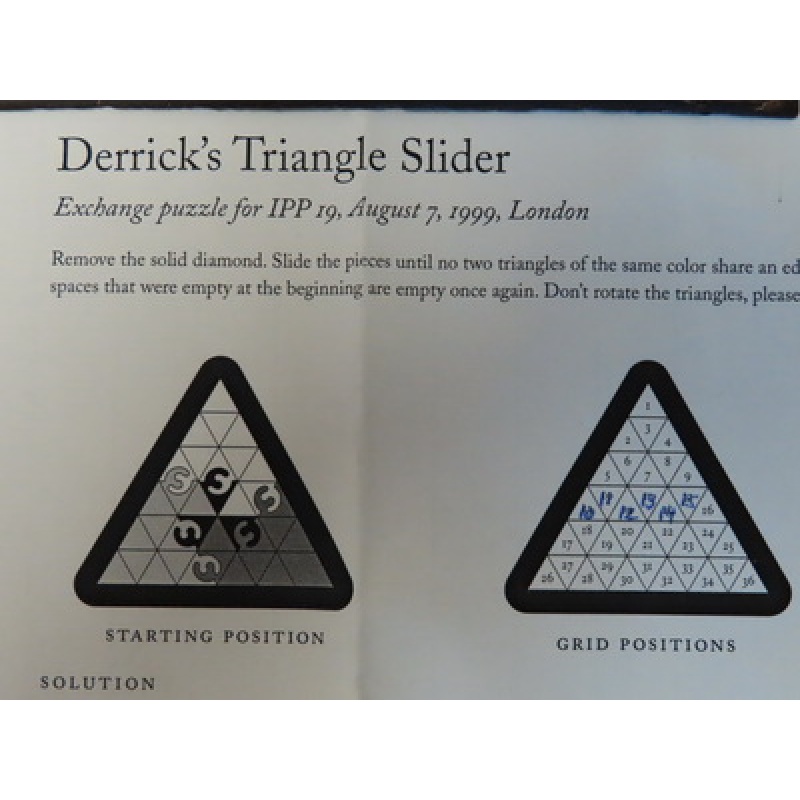 Derrick&#039;s Triangle Slider (IPP19 exchange)