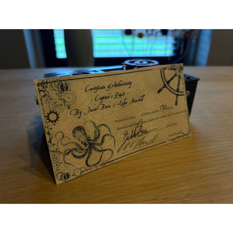 Captain's Quest by Jesse Born & Luke Marshall