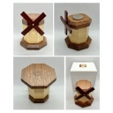 4 puzzles from the Karakuri House Collection (2016) - Hiroshi Iwahara