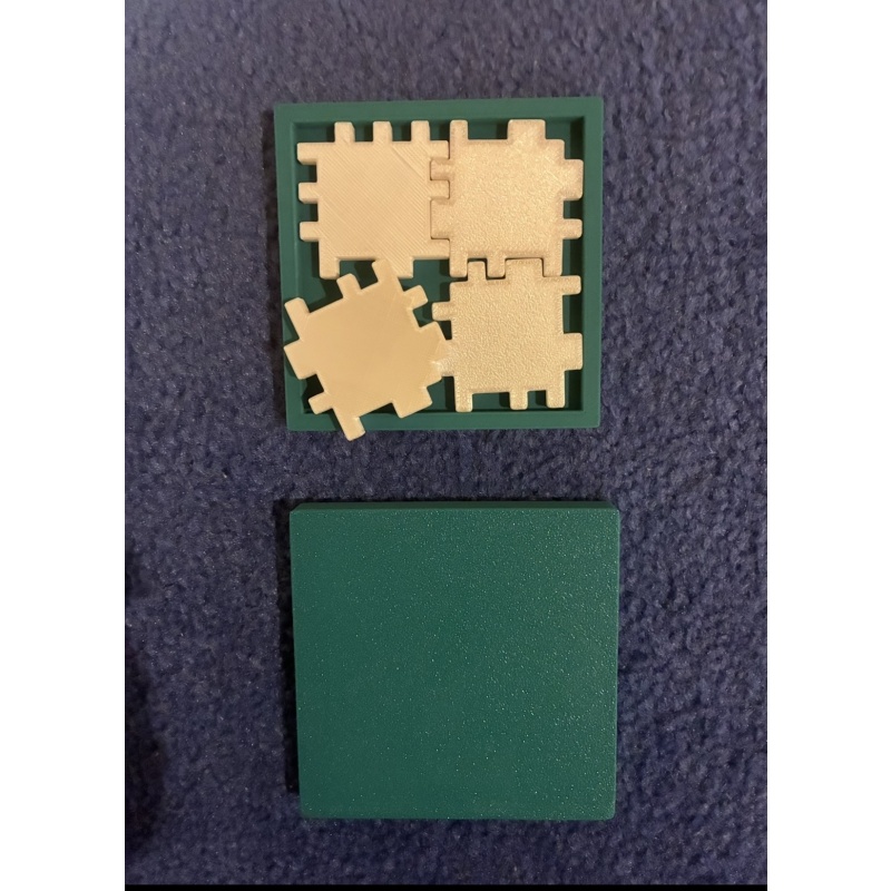 1 Lot Of 4 Puzzles