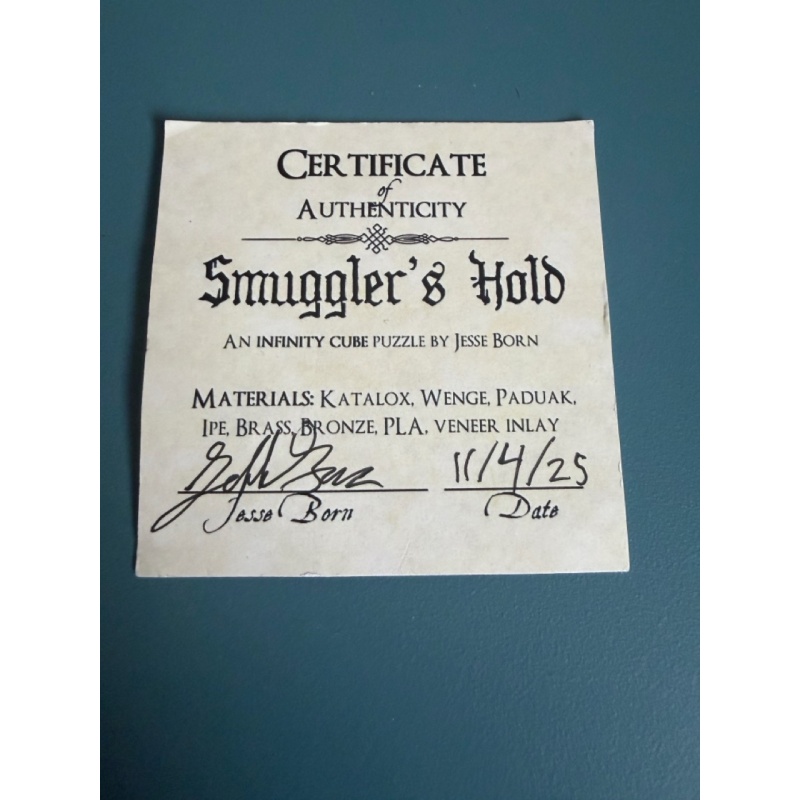 Jesse Born Smuggler’s Hold