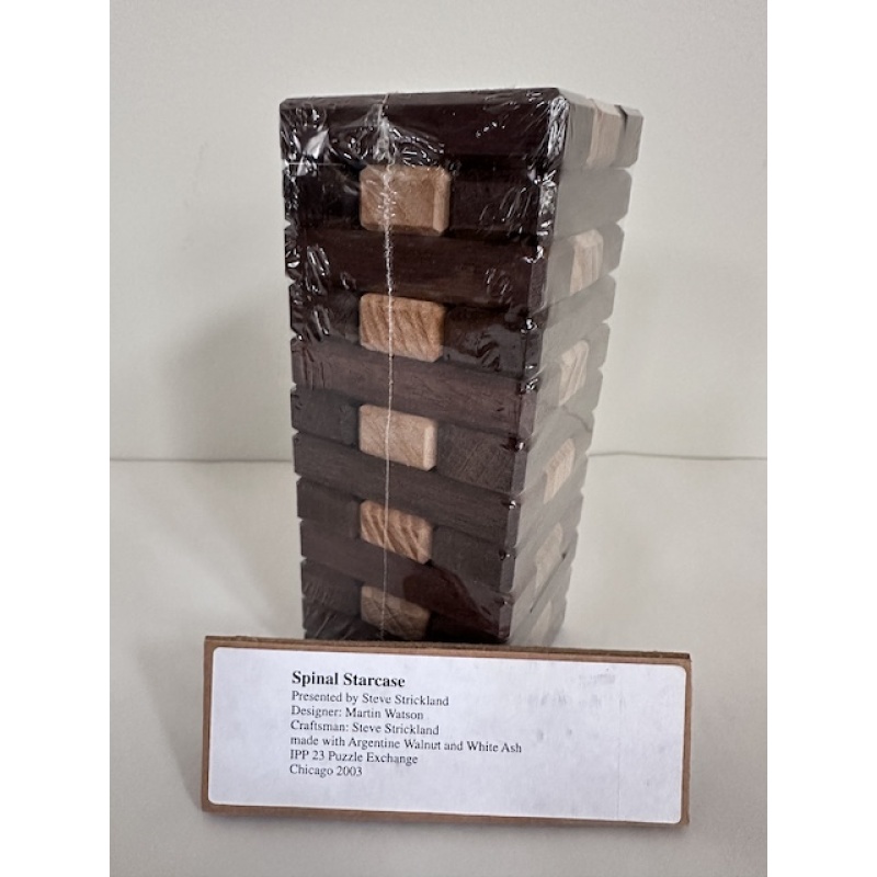 SPINAL STAIRCASE by Steve Steve Strickland, IPP23 Chicago 2003