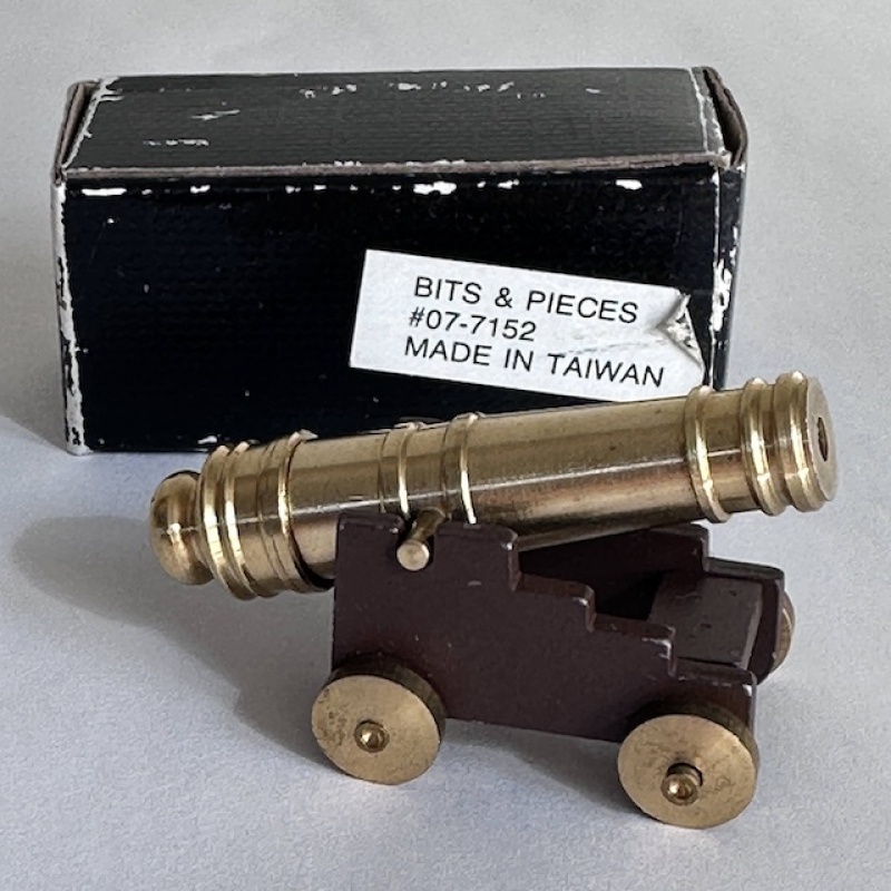 Bits & Pieces Brass Cannon (Old Version)