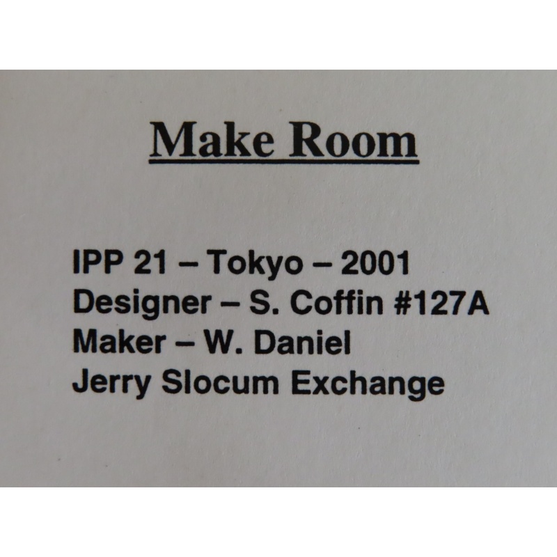 Make Room (STC 127-A) (IPP21 exchange)