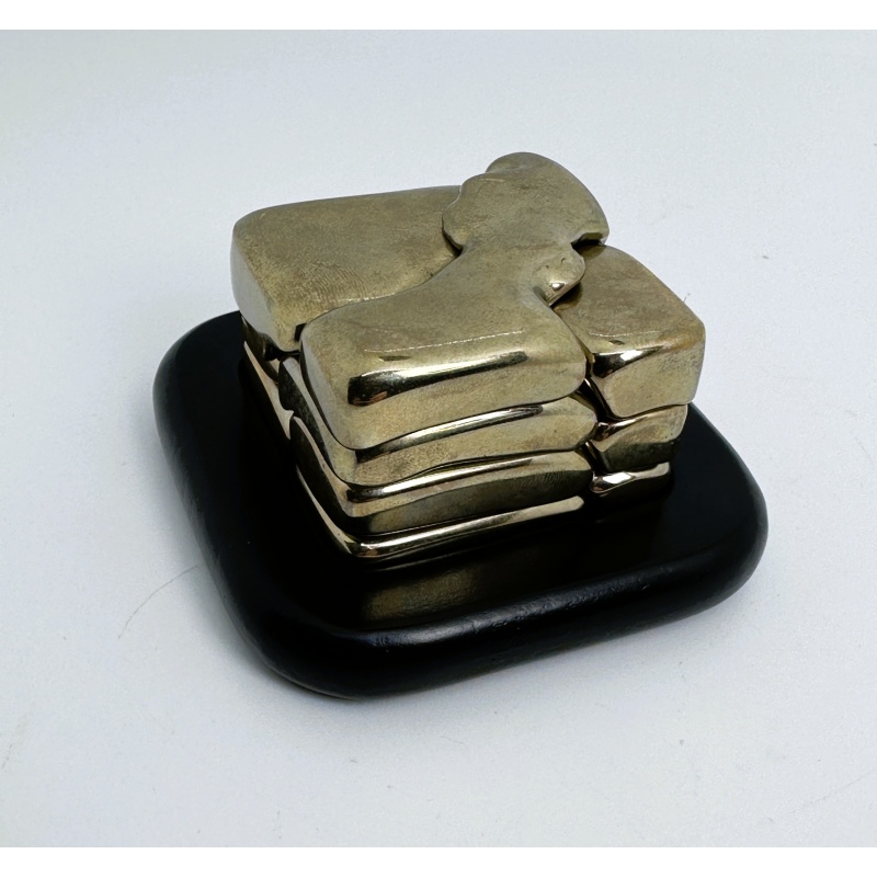 Paracelsus : Cuboid bronze packing puzzle