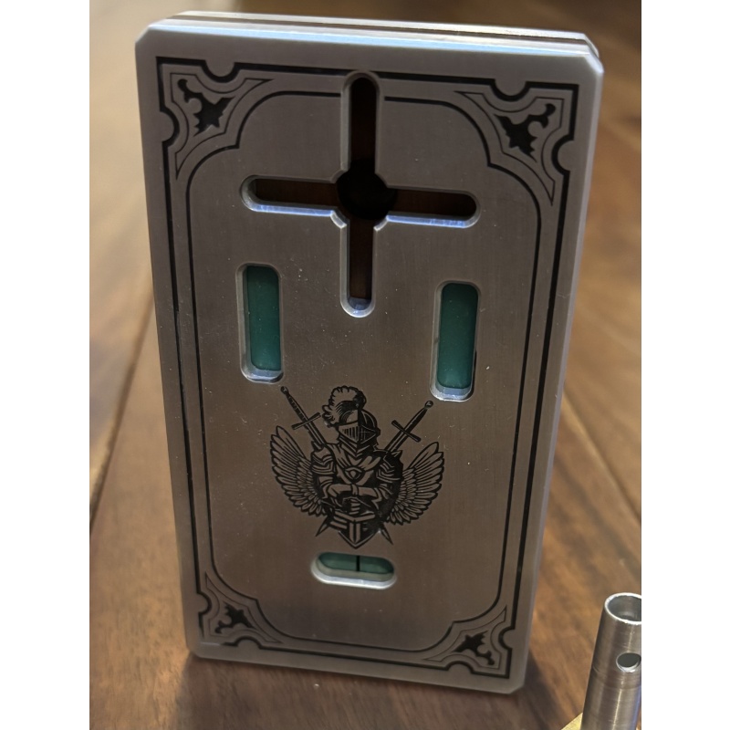 Metal Templar Lock by BeardsWoodShop