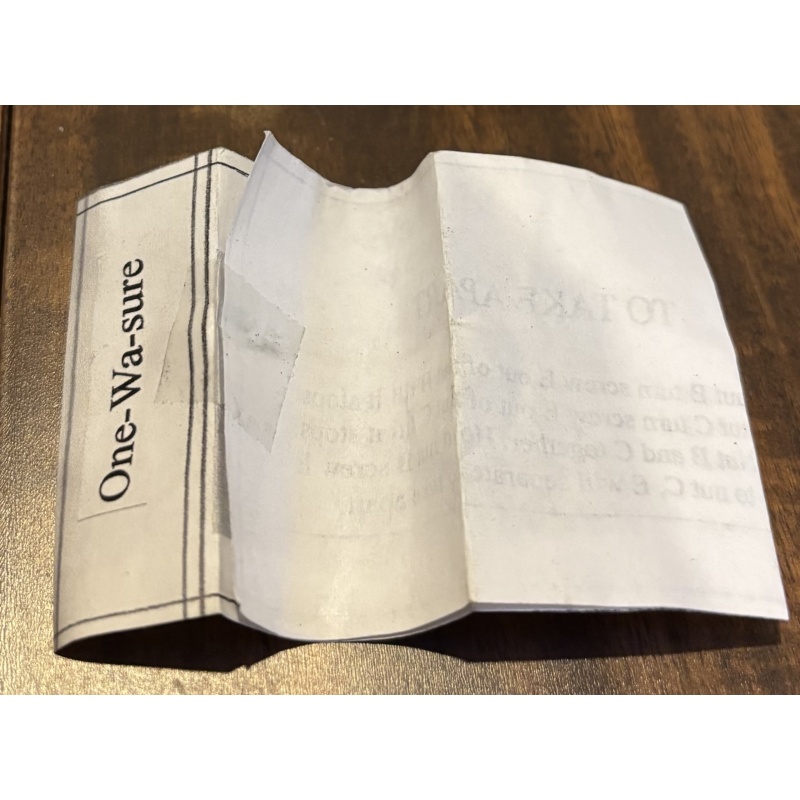 One Wa-Sure by Rocky Chiaro