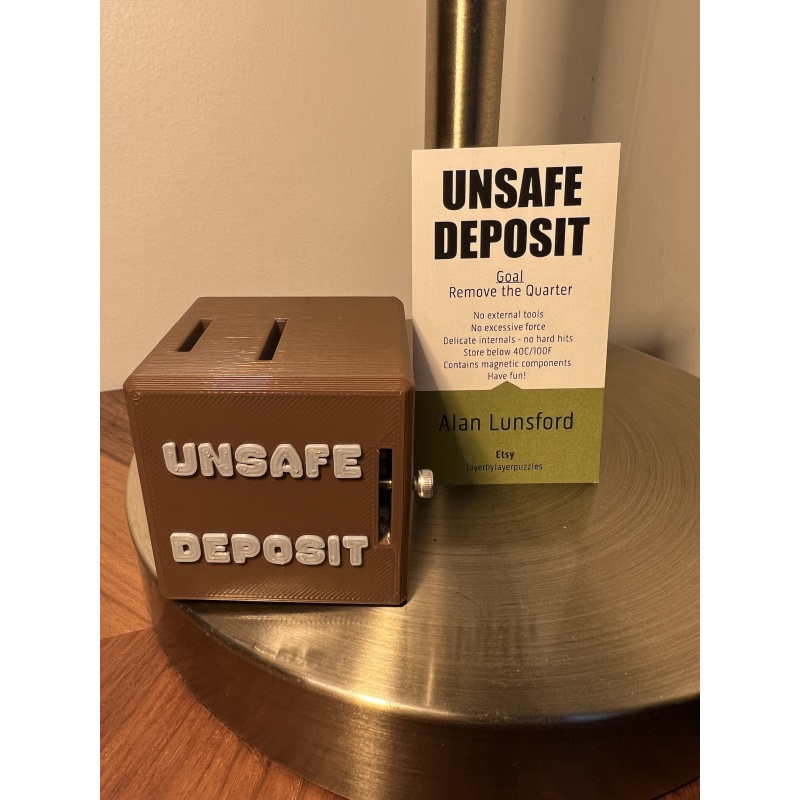 Unsafe Deposit (by Alan Lunsford)