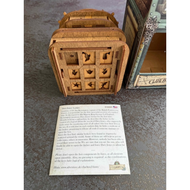 Cluebox – Davy Jones' Locker (iDventure)