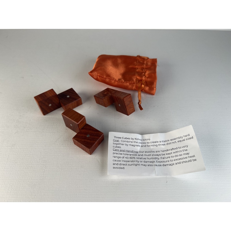 Three Cubes - Kohno Ichiro - Cubic Dissection - NEW