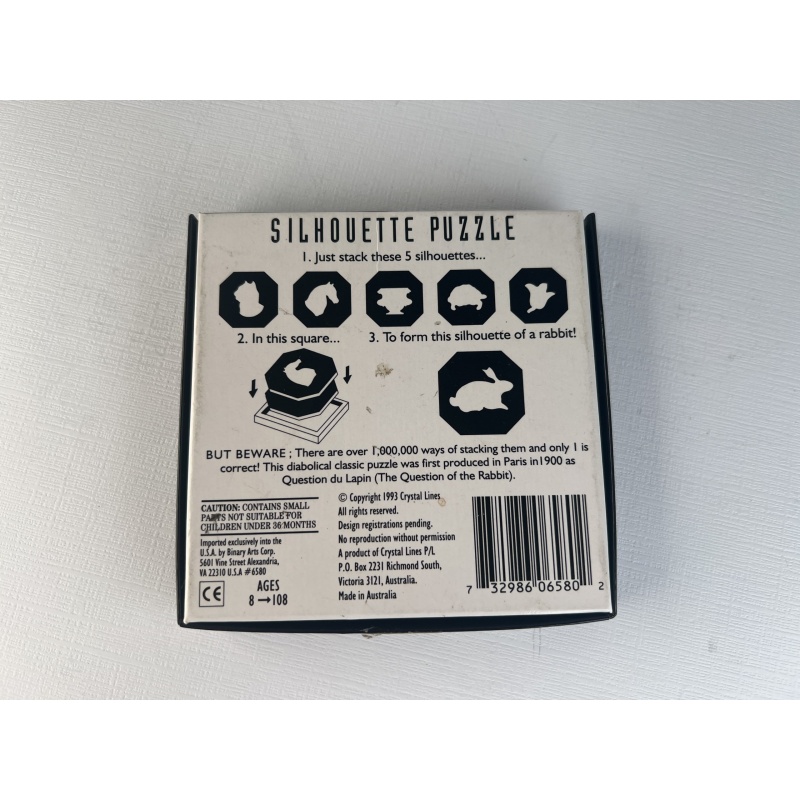 Binary Arts - Silhouette Puzzle - Super Rare