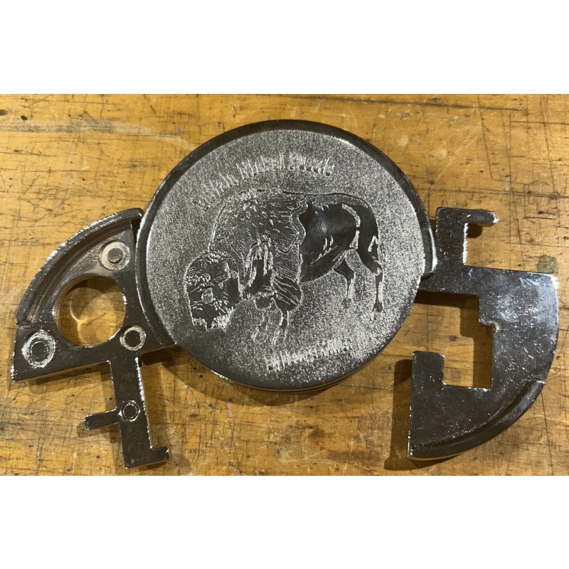 BUFFALO NICKEL PUZZLE by George Miller