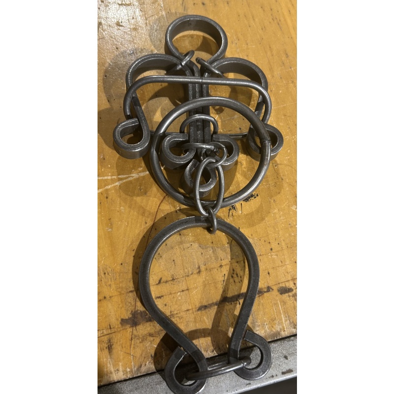 Lot of 11 Tucker Jones House TJH Wrought Iron Puzzles