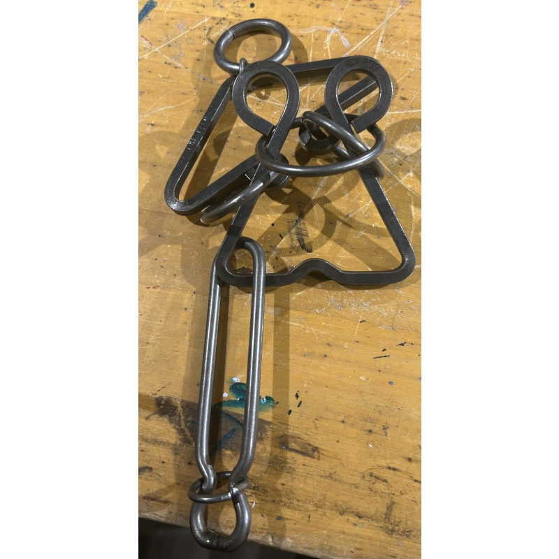 Lot of 11 Tucker Jones House TJH Wrought Iron Puzzles