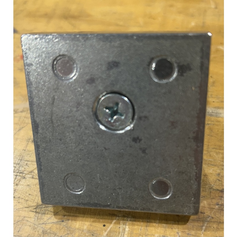 Mid Century 6-piece Aluminum Burr Puzzle
