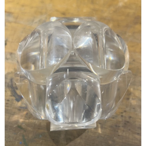 Vintage Charles Perry Lucite Ball Puzzle