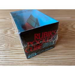 Vintage Rubik’s Pocket Cube by Ideal Toys, 1981, factory sealed.