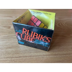 Vintage Rubik’s Cube by Ideal Toys, 1980, factory sealed.