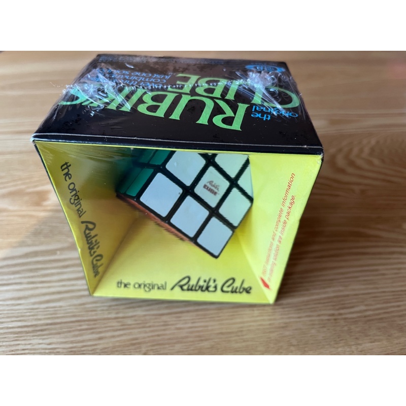 Vintage Rubik’s Cube by Ideal Toys, 1980, factory sealed.