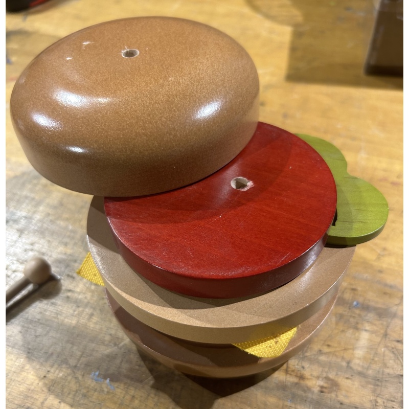 Hamburger Puzzle by Akio Kamei remake Bits and Pieces