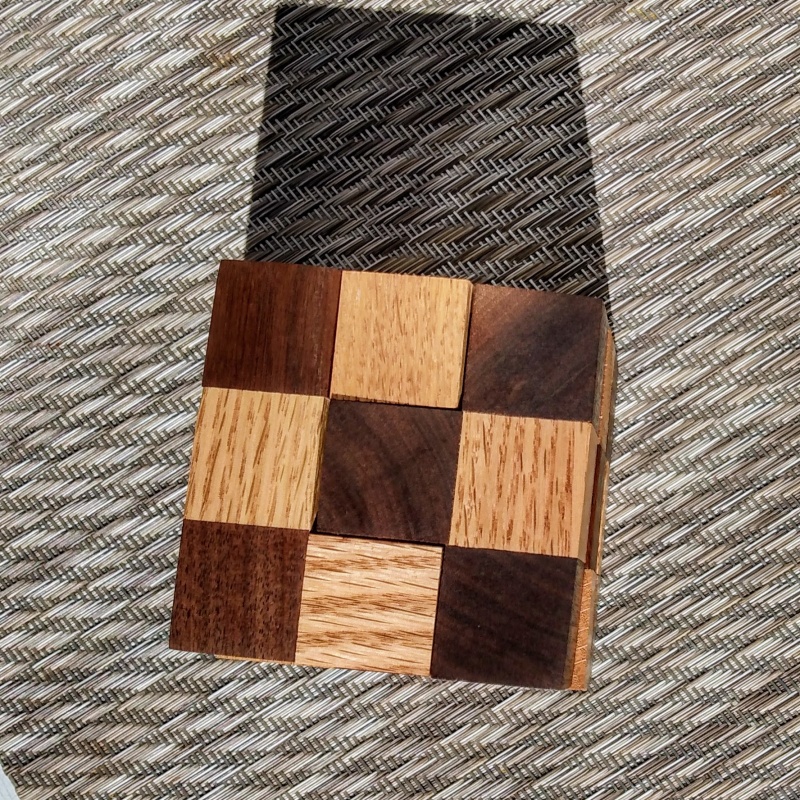 Checkered Soma Cube